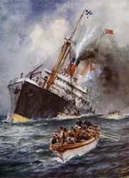 The work of the underwater pirate